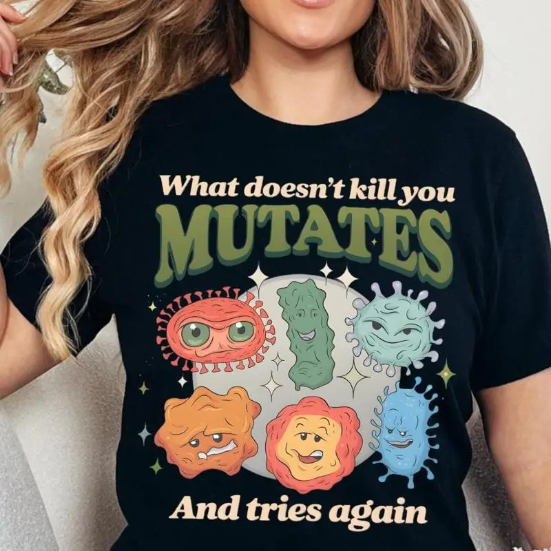Medical Lab Microbiology - Komik Mikrobiyoloji T Shirt Laboratuvar Bilimi