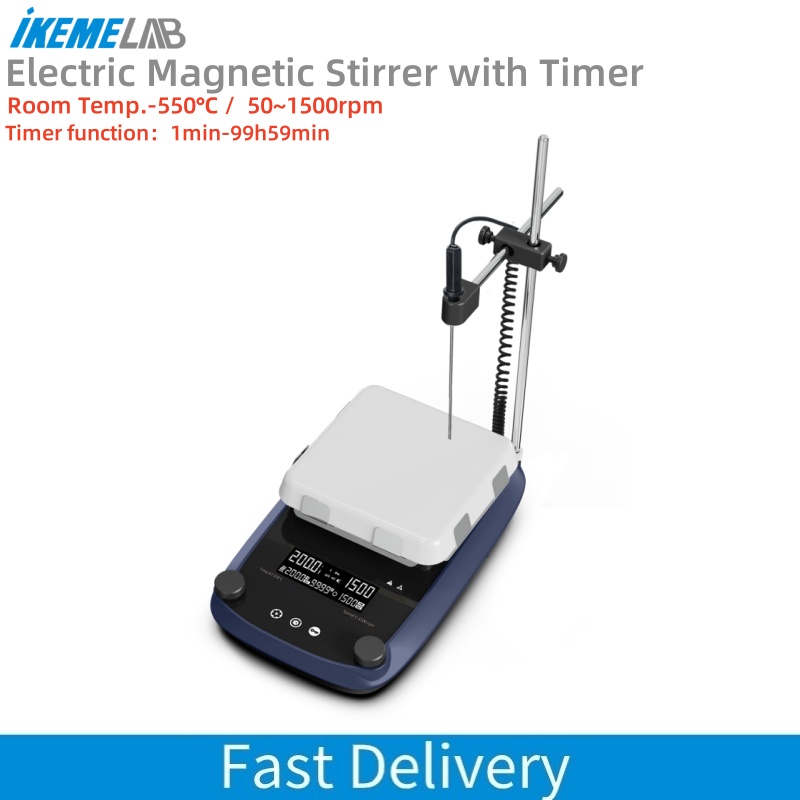Magnetic Stirrer Hotplate - IKEME LCD Dijital Ekran Manyetik Karıştırıcı,