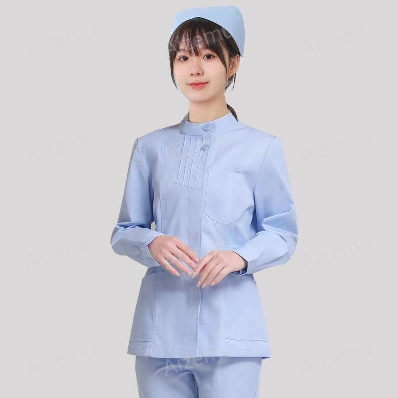 Pembe Uzun Kollu Hemşire Ünifo - Medical Lab Logo incelemesi ve fiyatı