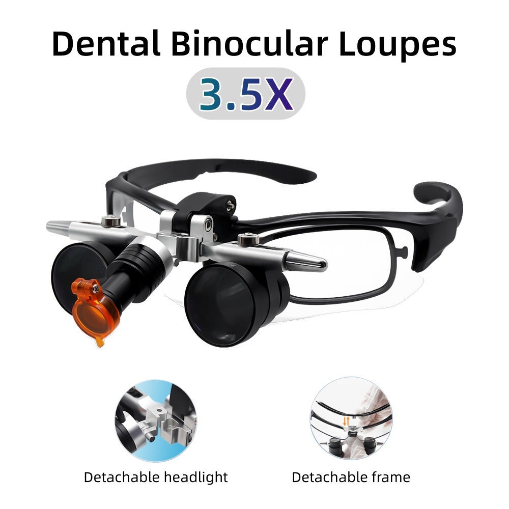 Diş Hekimliği Binoküler Büyüte - Led Medical Headlight incelemesi ve fiyatı